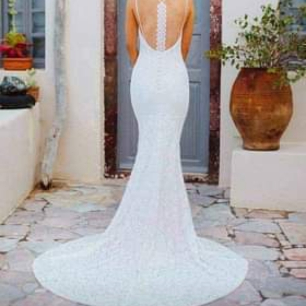 NWT Wedding Gown never worn. Not altered
